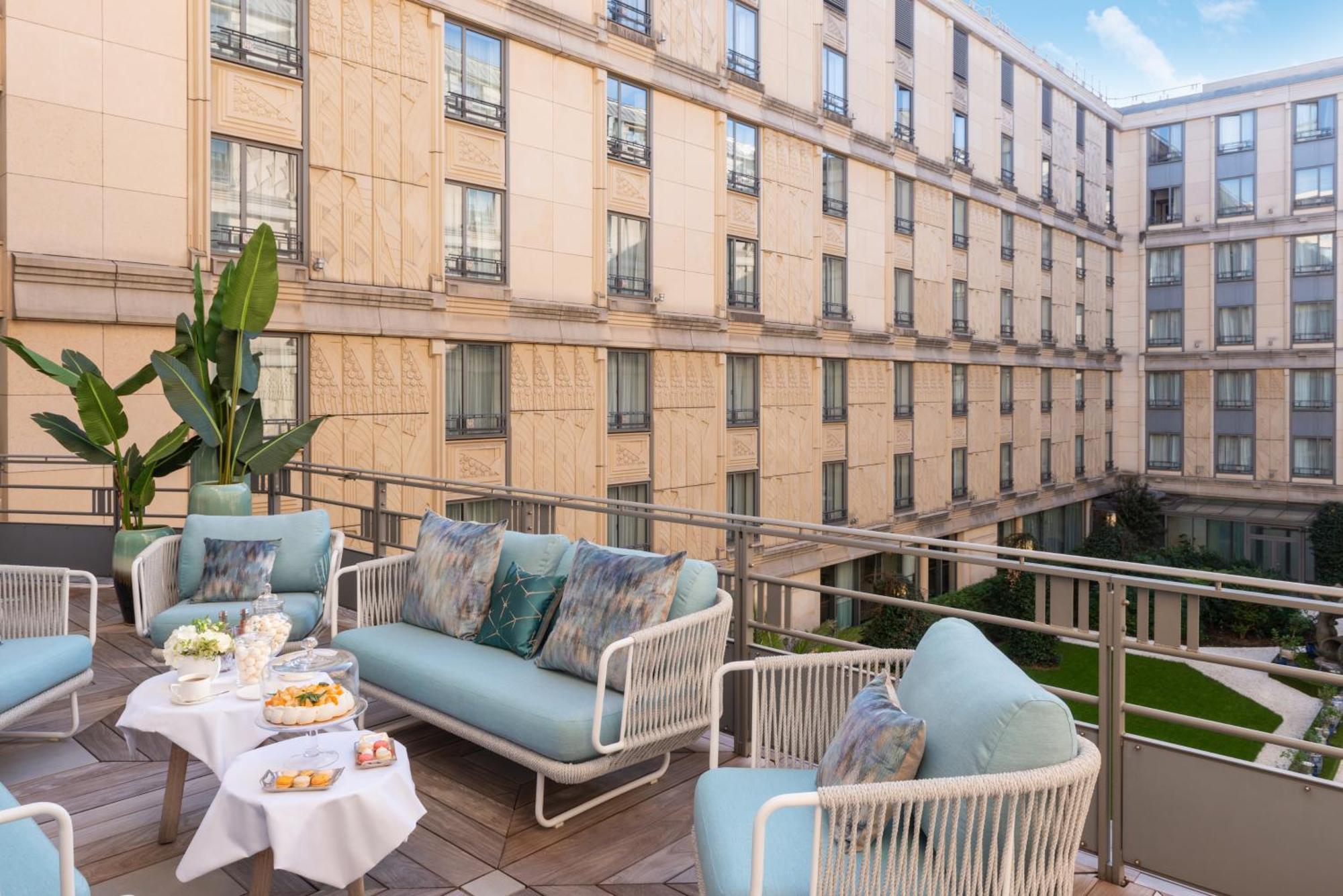 L'Hotel Du Collectionneur Párizs Kültér fotó The Terrace at The Ivy Collection
