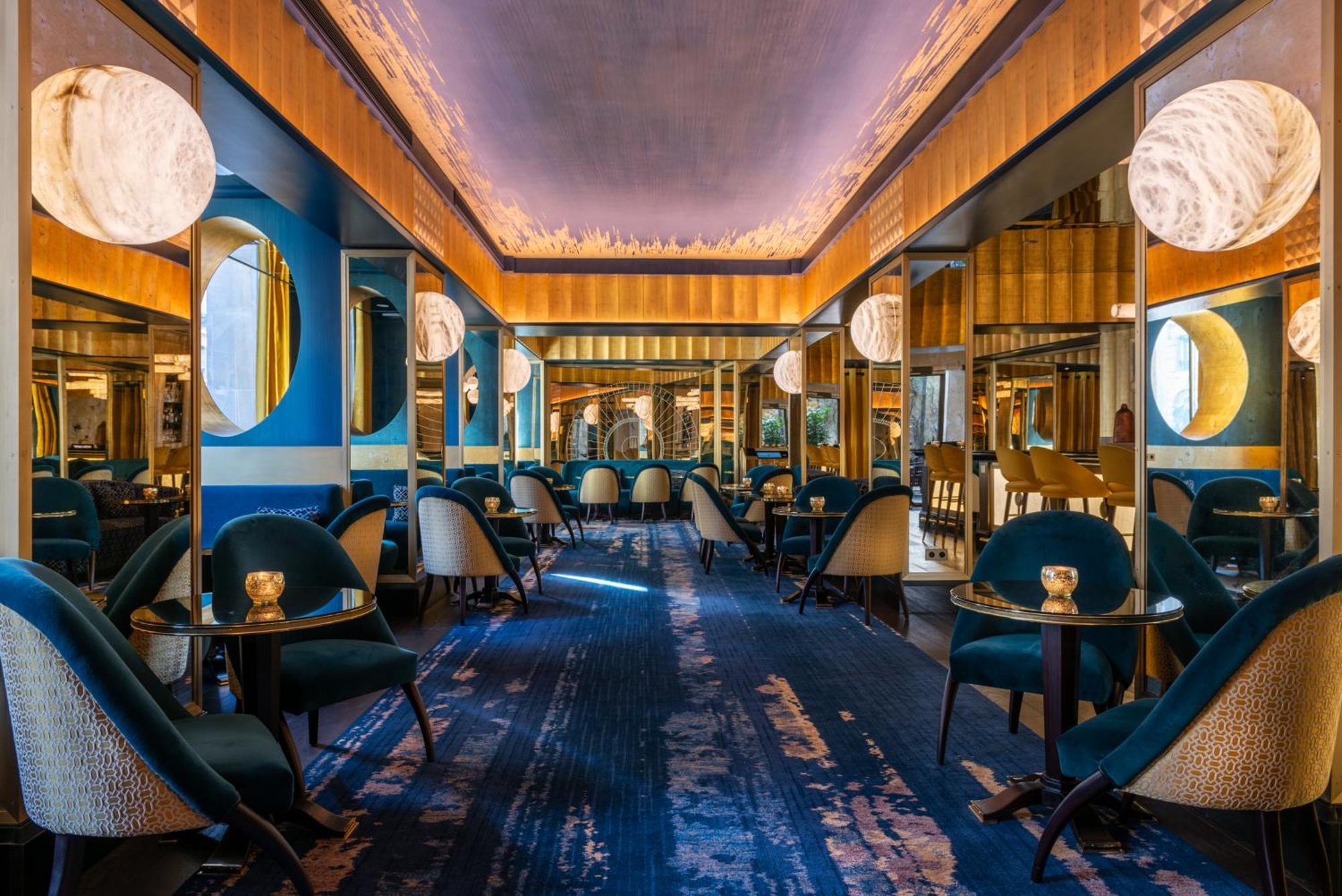 L'Hotel Du Collectionneur Párizs Kültér fotó The interior of the restaurant